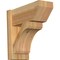 Ekena Millwork Legacy Slat Rough Sawn Outlooker, Western Red Cedar, 8"W x 18"D x 18"H OUT08X18X18LEC06RWR - alternate 1